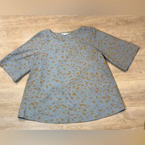 COS Women’s Cotton Overlapping Back Blouse Size 8